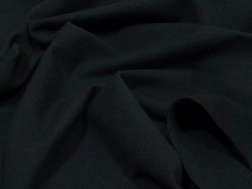 Dresówka z elastanem 250g czarna dzianina dresowa pętelka bawełna