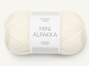 Włóczka Sandnes Garn Mini Alpakka ecru 1012