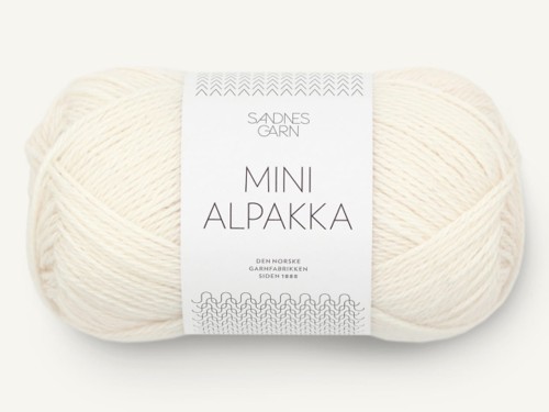 Włóczka Sandnes Garn Mini Alpakka ecru 1012