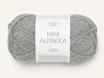 Włóczka Sandnes Garn Mini Alpakka szary melanż 1042