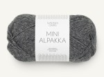 Włóczka Sandnes Garn Mini Alpakka ciemny szary melanż 1053