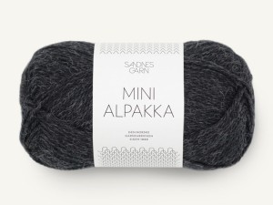 Włóczka Sandnes Garn Mini Alpakka grafit 1088