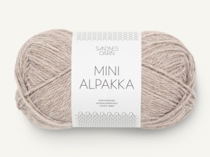 Włóczka Sandnes Garn Mini Alpakka beżowy melanż 2650