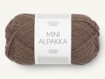 Włóczka Sandnes Garn Mini Alpakka brązowy żołądź 3161