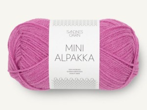 Włóczka Sandnes Garn Mini Alpakka magenta 4628