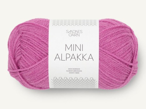 Włóczka Sandnes Garn Mini Alpakka magenta 4628