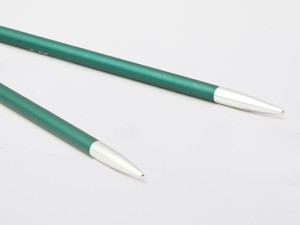 Druty metalowe długie do łączenia z żyłką ZING KnitPro 3.25 mm