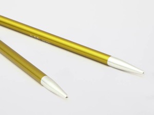Druty metalowe długie do łączenia z żyłką ZING KnitPro 3.50 mm