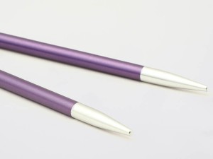 Druty metalowe długie do łączenia z żyłką ZING KnitPro 3.75 mm