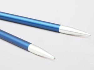 Druty metalowe długie do łączenia z żyłką ZING KnitPro 4.00 mm