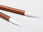 Druty metalowe długie do łączenia z żyłką ZING KnitPro 5.50 mm