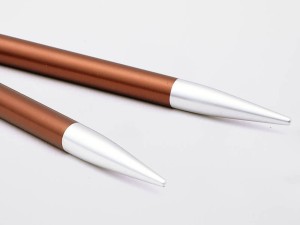 Druty metalowe długie do łączenia z żyłką ZING KnitPro 5.50 mm