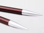 Druty metalowe długie do łączenia z żyłką ZING KnitPro 6.00 mm