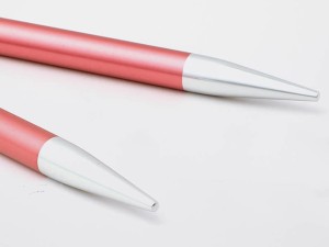 Druty metalowe długie do łączenia z żyłką ZING KnitPro 6.50 mm
