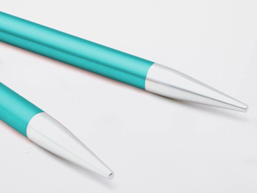 Druty metalowe długie do łączenia z żyłką ZING KnitPro 8.00 mm