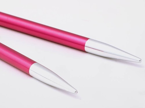 Druty metalowe krótkie do łączenia z żyłką ZING KnitPro 5.00 mm