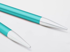 Druty metalowe krótkie do łączenia z żyłką ZING KnitPro 8.00 mm