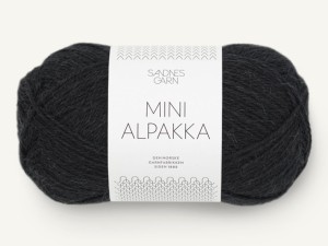 Włóczka Sandnes Garn Mini Alpakka czarny 1099