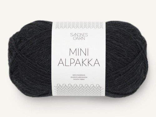 Włóczka Sandnes Garn Mini Alpakka czarny 1099