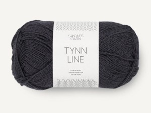 Włóczka Sandnes Garn Tynn  Line antracyt 6080