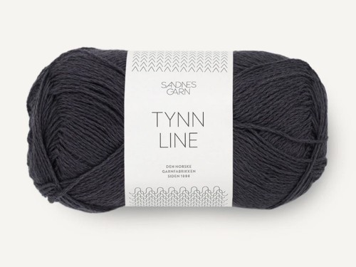 Włóczka Sandnes Garn Tynn  Line antracyt 6080