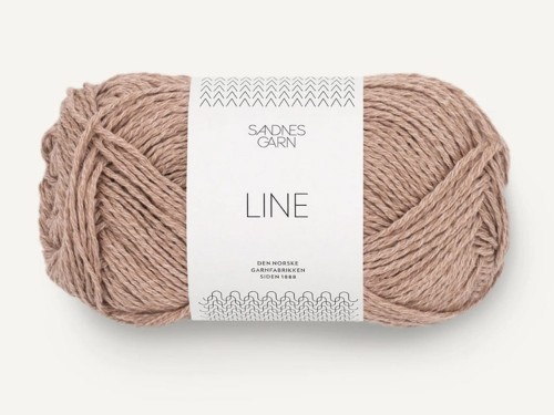 Włóczka Sandnes Garn  Line cafe latte 3042