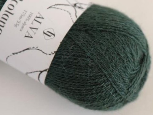 Włóczka Filcolana Alva hunter green 147