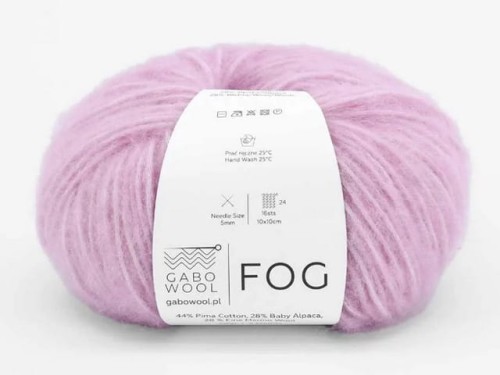 Włóczka Gabo Wool Fog brudny róż 6159