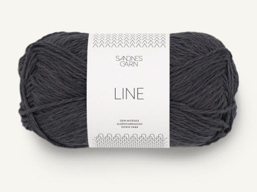 Włóczka Sandnes Garn  Line antracyt 6080