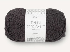 Włóczka Sandnes Garn Tynn Peer Gynt antracyt 3800