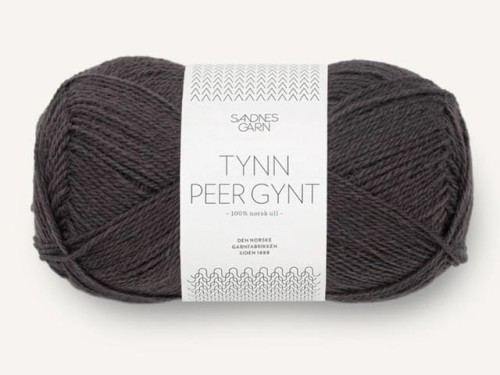 Włóczka Sandnes Garn Tynn Peer Gynt antracyt 3800
