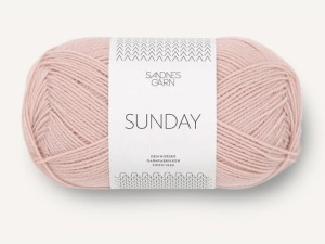 Włóczka Sandnes Garn Sunday różowy pudrowy 3511