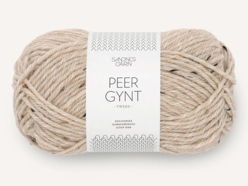 Włóczka Sandnes Garn Peer Gynt beżowy tweed 2730