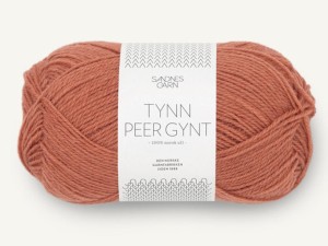 Włóczka Sandnes Garn Tynn Peer Gynt jasny miedziany brąz 3535