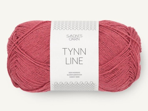 Włóczka Sandnes Garn Tynn  Line malinowy 4335