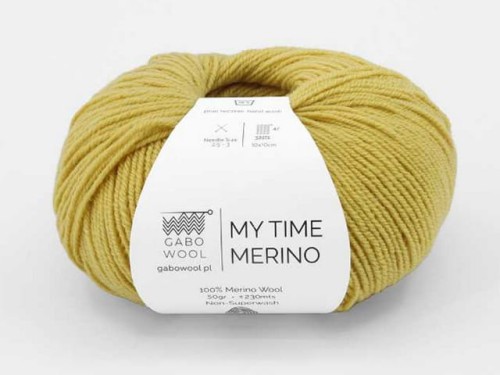 Włóczka Gabo Wool My Time Merino rumianek 9543