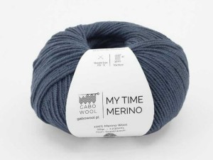 Włóczka Gabo Wool My Time Merino szary denim 9574