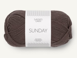 Włóczka Sandnes Garn Sunday ciemna czekolada 3880
