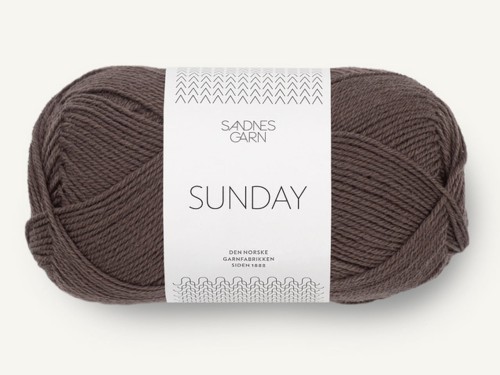 Włóczka Sandnes Garn Sunday ciemna czekolada 3880