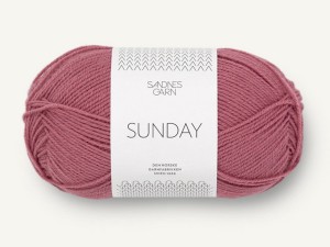 Włóczka Sandnes Garn Sunday malinowy sorbet 4343