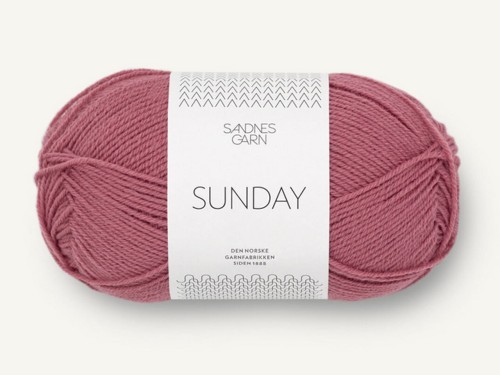 Włóczka Sandnes Garn Sunday malinowy sorbet 4343