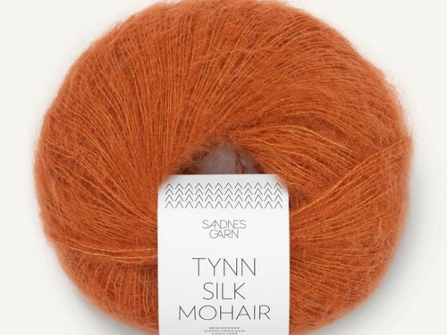 Włóczka Sandnes Garn Tynn Silk Mohair koniak 2745