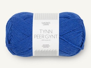 Włóczka Sandnes Garn Tynn Peer Gynt niebieski neon 5845
