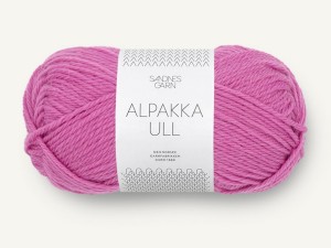 Włóczka Sandnes Garn Alpakka Ull magenta 4628