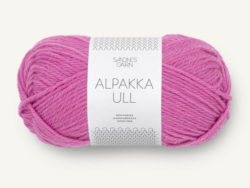 Włóczka Sandnes Garn Alpakka Ull magenta 4628