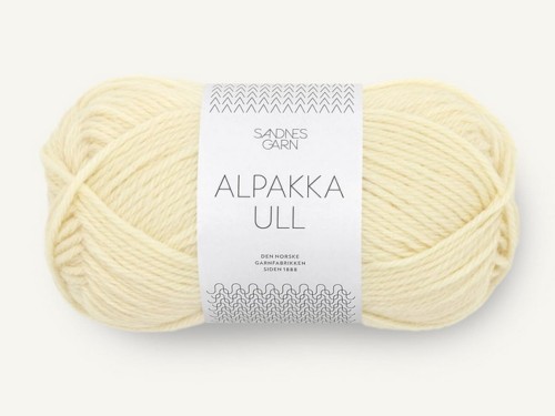 Włóczka Sandnes Garn Alpakka Ull lukier cytrynowy 2009