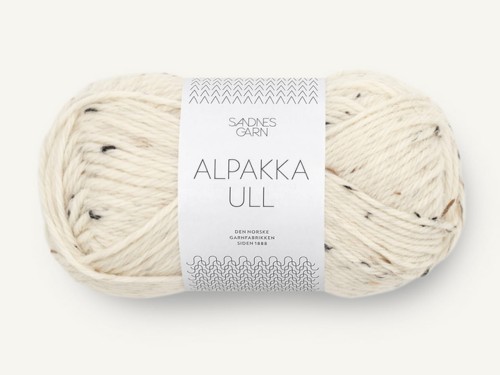 Włóczka Sandnes Garn Alpakka Ull krem tweed 2523