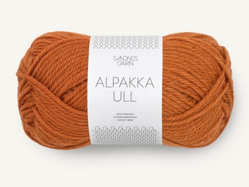 Włóczka Sandnes Garn Alpakka Ull koniak 2745
