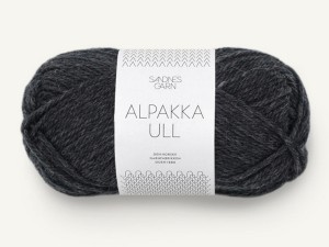 Włóczka Sandnes Garn Alpakka Ull grafit 1088