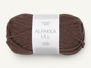 Włóczka Sandnes Garn Alpakka Ull brązowy 3571